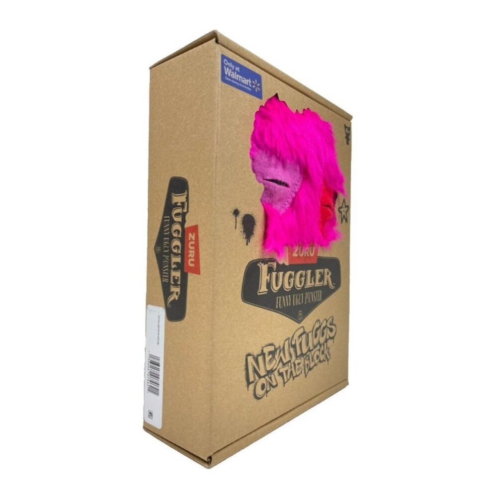 Fuggler New Fuggs On The Block CAPTAIN CARDIAC 9" Ugly Monster Plush Hea…